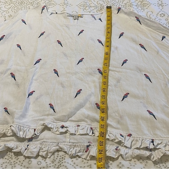 C&c California linen blend oversized top size L/XL - Picture 7 of 8